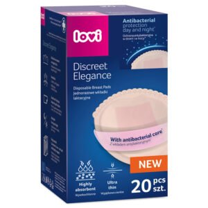 LOVI Discreet Elegance 20 Antibacterial Nursing Pads Nude