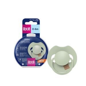 Dynamic silicone pacifier LOVI Prime 0-6m 1 pc