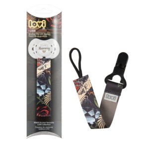 LOVI Soother Clip with Ribbon I Love