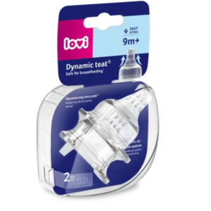 Dynamic feeding teat 9m+ LOVI FAST 2 pcs.
