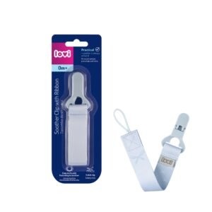 LOVI Soother Clip with Ribbon Baby Shower Boy