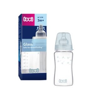 LOVI Diamond Glass Bottle 250 ml Botanic