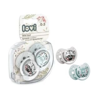 LOVI Dynamic SOOTHER 0-3m 2 pcs Wild Soul Boy