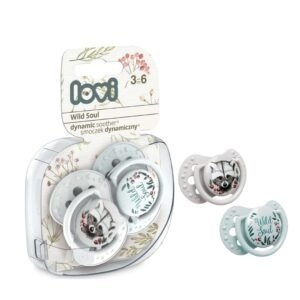 LOVI Dynamic SOOTHER 3-6m 2 pcs Wild Soul Boy