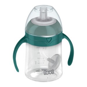 LOVI First cup with weighted straw 150ml Green